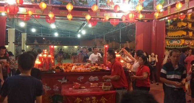Perayaan Cap Go Meh di Kota Jambi. Foto : Safwan / Jambiupdate