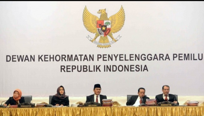 DKPP Tolak Seluruh Aduan Dugaan Pelanggaran Kode Etik Bawaslu Batanghari. Foto : Ist