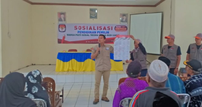 Sosialisasi Pemilu. Foto : Ist