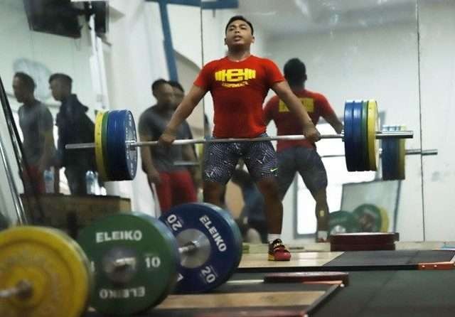 Lifter putra andalan Indonesia Eko Yuli Irawan. Foto : JPC