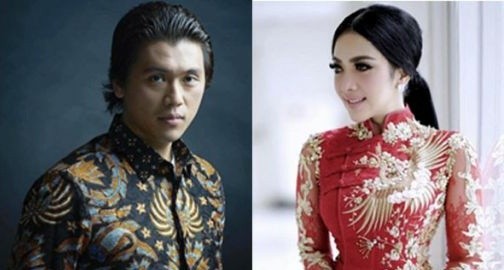 Reino Barack dan Syahrini. Foto : Instagram