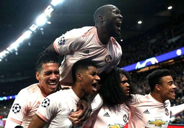 Man United singkirkan PSG meski pada leg pertama di Old Trafford kalah 0-2 (Twitter UEFA Champions League)