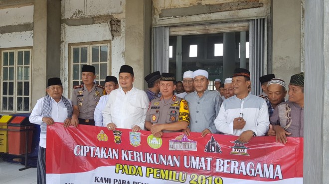 Pemilu 2019, Kapolda Jambi Himbau Semua Pihak Jaga Suasana Tetap Kondusif. Foto : Ist