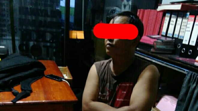 DW (43), yang Diamankan Satuan Narkoba Polres Kerinci. 