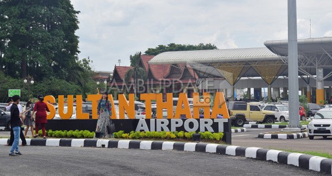 Bandara Sultan Thaha Jambi berhasil meraih penghargaan Airport Service Quality Award dari ACI. Foto : M Ridwan / Jambi Ekspres   