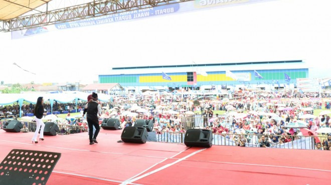 Pesta Rakyat Pelantikan Bupati dan Wakil Bupati Kerinci periode 2019-2024.