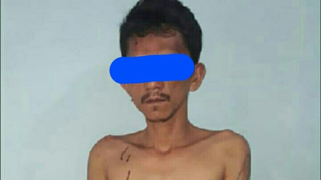 Pelaku jambret Alin (29). 