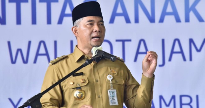 Wali Kota Jambi DR. H. Syarif Fasha, ME. Foto : Ist
