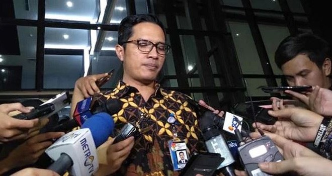 Jurubicara KPK Febri Diansyah. 