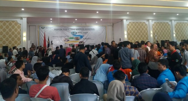 Lokasi Diskusi Publik dan Seminar Nasional  yang mengangkat tema 