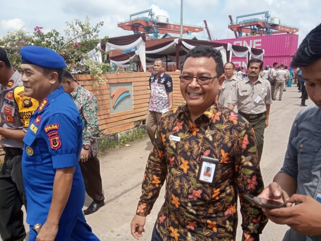 GM IPC Pelindo II Jambi , Kartiko Yuwono. Foto : Ist