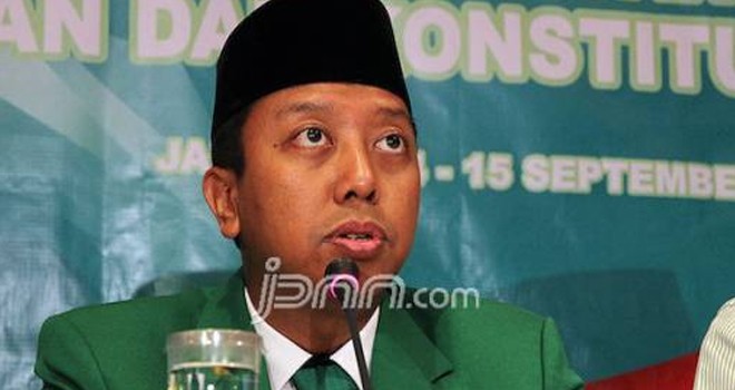 Ketua Umum PPP Romahurmuziy atau Rommy. Foto : JPNN
