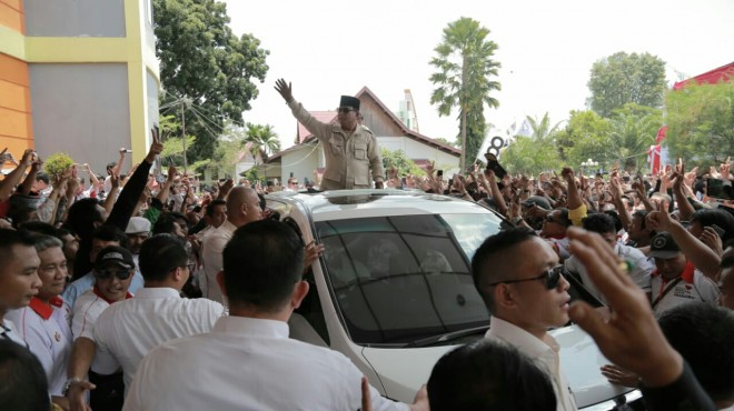 Capres Prabowo Subianto. 