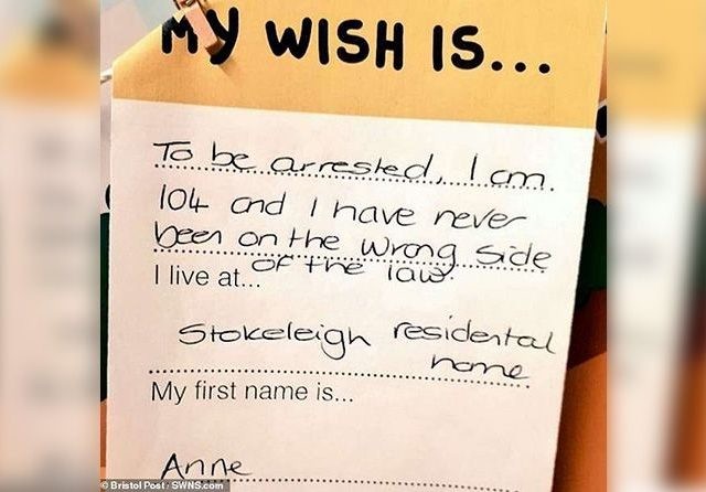 Permintaan Anne Brokenbrow (bristol post/SWNS.com)