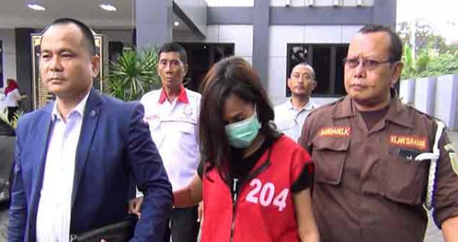 Siska, Mucikar Vanessa Angel. Foto : Pojokpitu