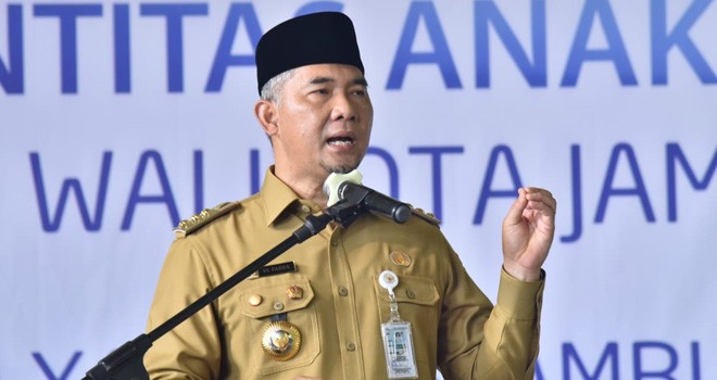 Wali Kota Jambi Syarif Fasha. Foto : Ist