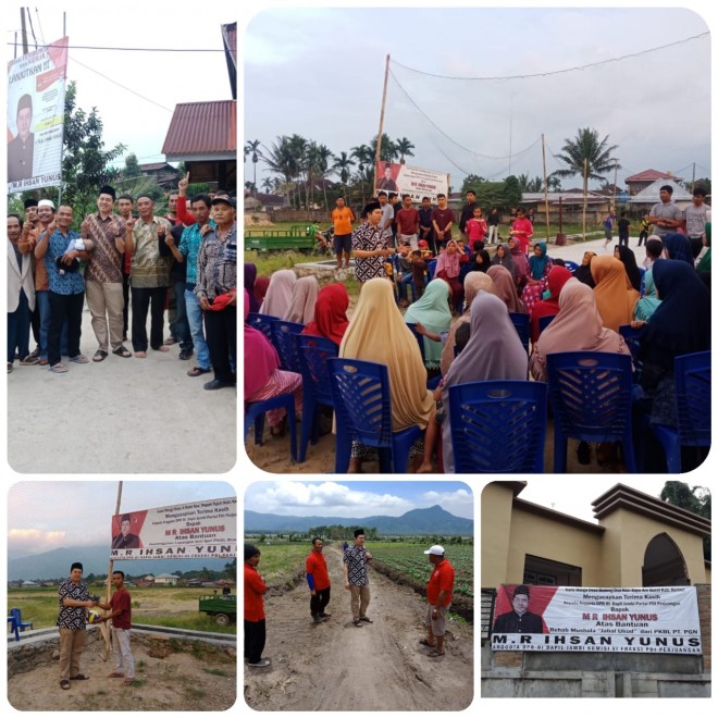 Ihsan Yunus Kunjungi Beberapa Titik Bantuan BUMN. Foto : Ist