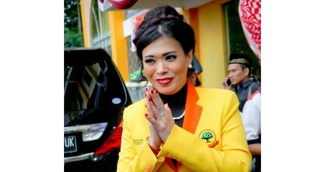 Milasari Kusumo Anggraini (Caleg DPR RI Partai Berkarya). Foto : Ist