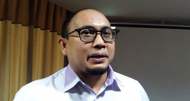 Juru Bicara Badan Pemenangan Nasional (BPN) Prabowo - Sandiaga Uno, Andre Rosiade. Foto : Jawapos