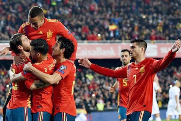 Spanyol menang 2-1 atas Norwegia (Twitter @sport_news25)