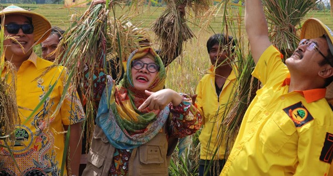 Mbak Tutut, putri pertama Presiden Soeharto. Foto : Ist