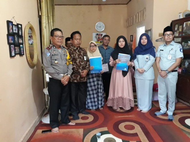 1 x 24 Jam, Jasa Raharja Bayarkan Santunan Kecelakaan Pegawai Bank di Bangko.