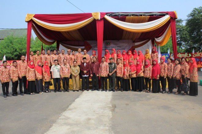 HUT PPNI ke-45 Provinsi Jambi Gelar Seminar, Germas (Jalan Santai, Senam Makan Buah Bersama) Banti Sosial dan Upacara. Foto : Ist 