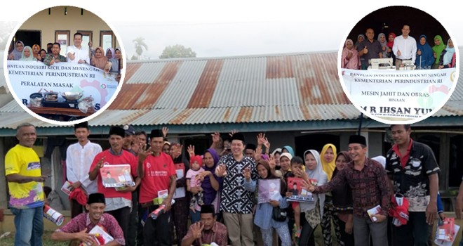 Warga Ramai-Ramai Doakan Ihsan Yunus Kembali Masuk Senayan. Foto : Ist