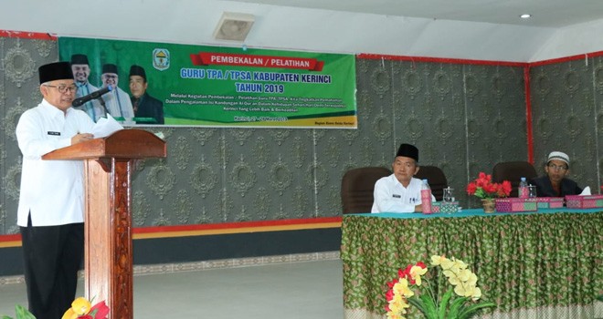 Wakil Bupati Kerinci, Ami Taher. Foto : Gusnadi / Jambiupdate