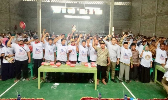 Kunjungan M Syukur di Desa Muara Delang, Kecamatan Tabir Selatan. Foto : Ist