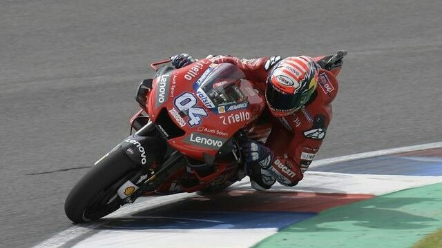 Andrea Dovizioso tampil tercepat pada FP2 MotoGP Argentina (JUAN MABROMATA / AFP)