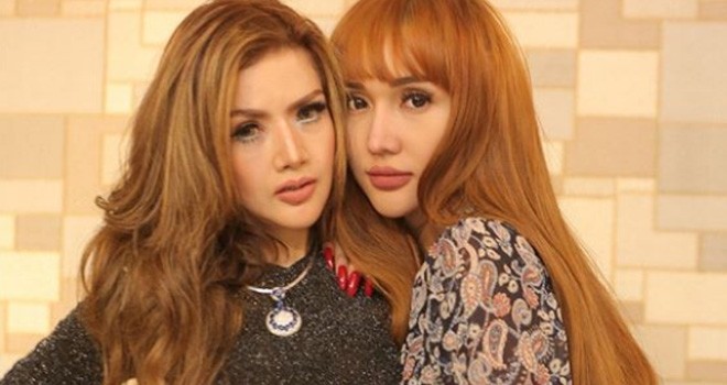 Barbiekumalasari dan Lucinta Luna. Foto : Instagram