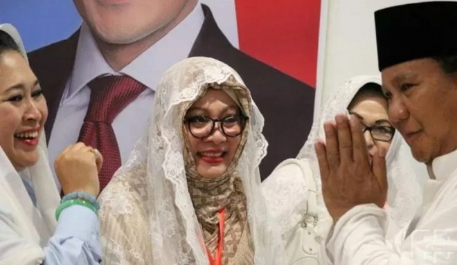 Kehadiran Tiga Putri Pak Harto Sempurnakan Suasana Kampanye Akbar Prabowo-Sandi. Foto : Ist