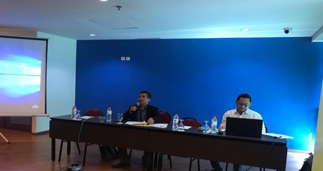 Pemaparan survei Indomatrik di Jakarta. Foto : Ist