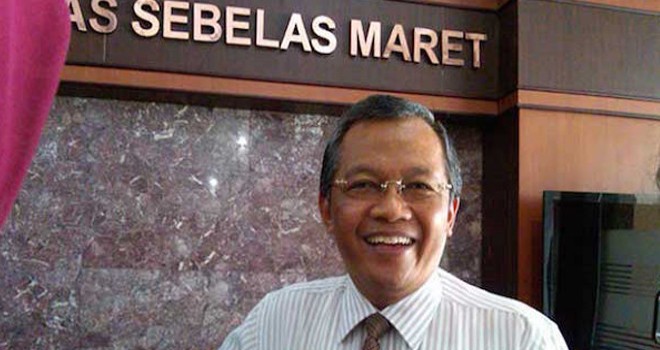 Ketua Lembaga Tes Masuk Perguruan Tinggi (LTMPT)) Prof Ravik Karsidi. Foto : Dok UNS