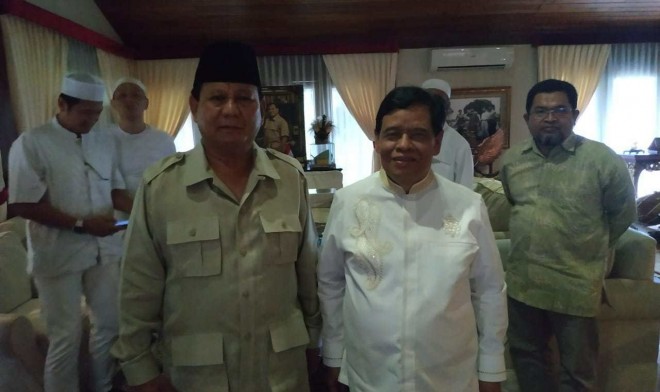 Murady bersama Prabowo. Foto : Ist