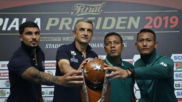 Jadwal kickoff laga final Piala Presiden 2019. 