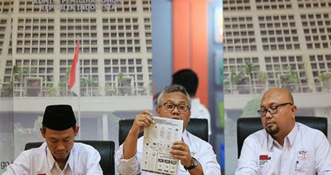 KPU meminta dukungan untuk mensukseskan pemilu 2019. Foto : Derry / Jawapos