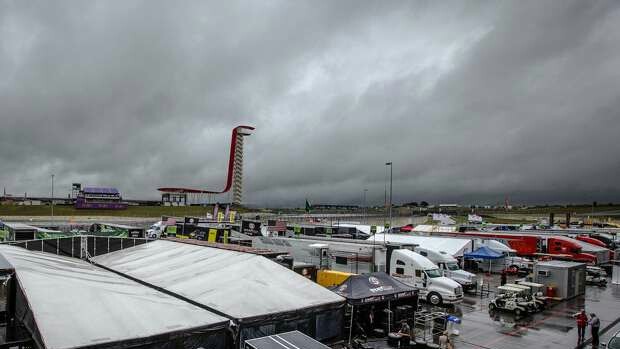 Penampakan cuaca mendung di COTA, Austin, Amerika Serikat (Motorsport)