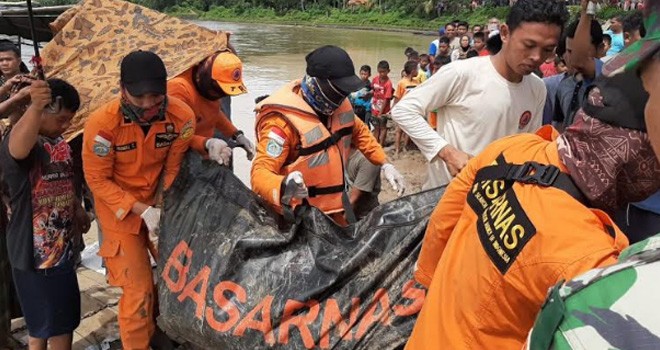 Jasad Wanita Paruh Baya di Bungo Ditemukan tim SAR. Foto : Ist