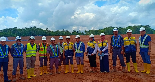 Tinjau TPA Talang Gulo, Bakri Ingatkan Libatkan Masyarakat Setempat. Foto : Ist