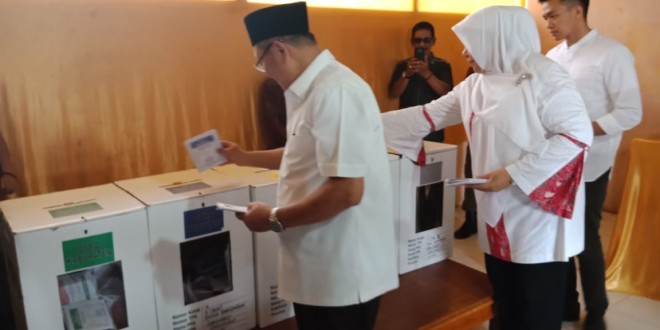 Di TPS Tempat CE Nyoblos, Prabowo Sandi Menang.