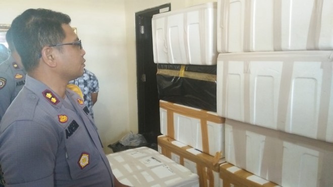 Penyelundupan Baby Lobster Senilai Rp 37 M di Tanjabtim Digagalkan Polisi.