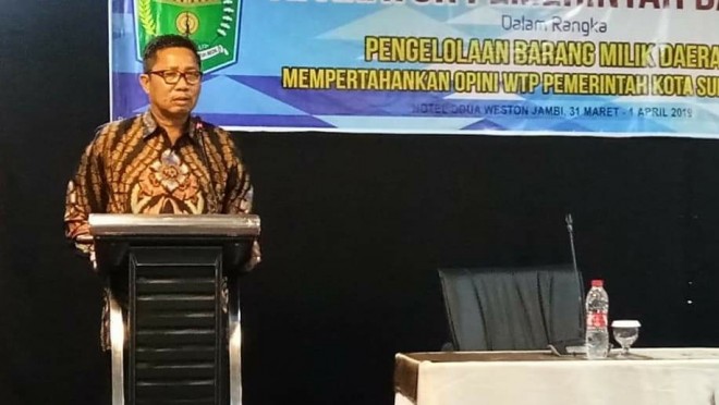 Sekda Sungai Penuh, Munasri.