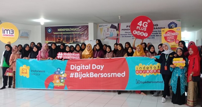 Acara Digital Day di Siswa/i SMK Fania Salsabila.