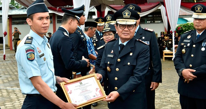 Hari Bakti Pemasyarakatan ke-55 Tahun 2019, bertempat di Lapas Kelas IIA Jambi, Sabtu (27/04). Foto : Ist