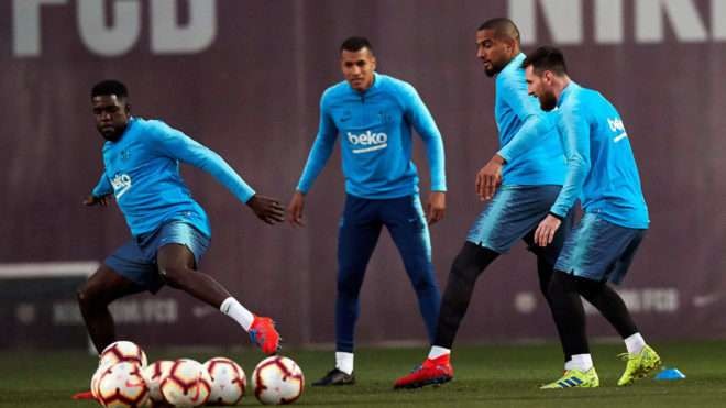 Latihan Barcelona/Marca
