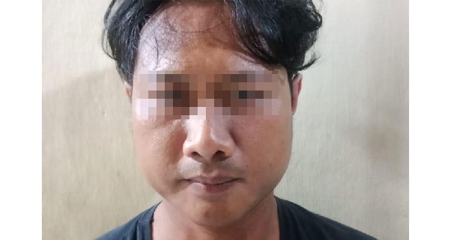 Tersangka M Aulia alias Teguh. Foto : Sumeks