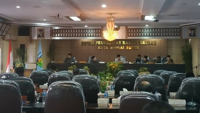 Sidang Paripurna. Foto : Gusnadi / Jambiupdate