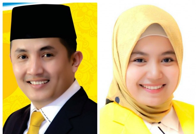 Apif Firmansyah dan Dewi Julianty